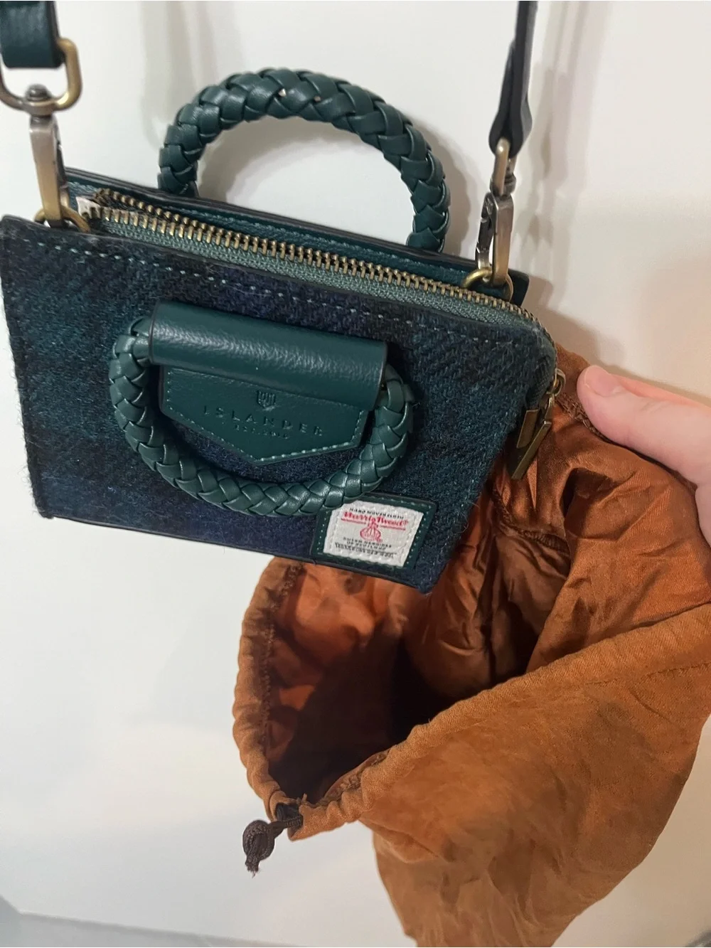 Islander mini Arran tote, black watch plaid - Picture 14 of 14